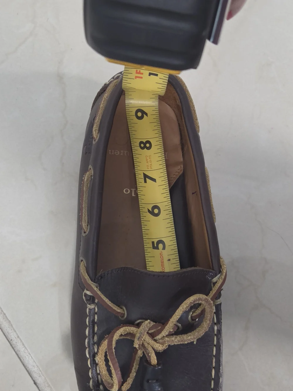 Polo Ralph Lauren Anders Loafers Men’s 7.5 Brown Leather Preppy Coastal Nautical